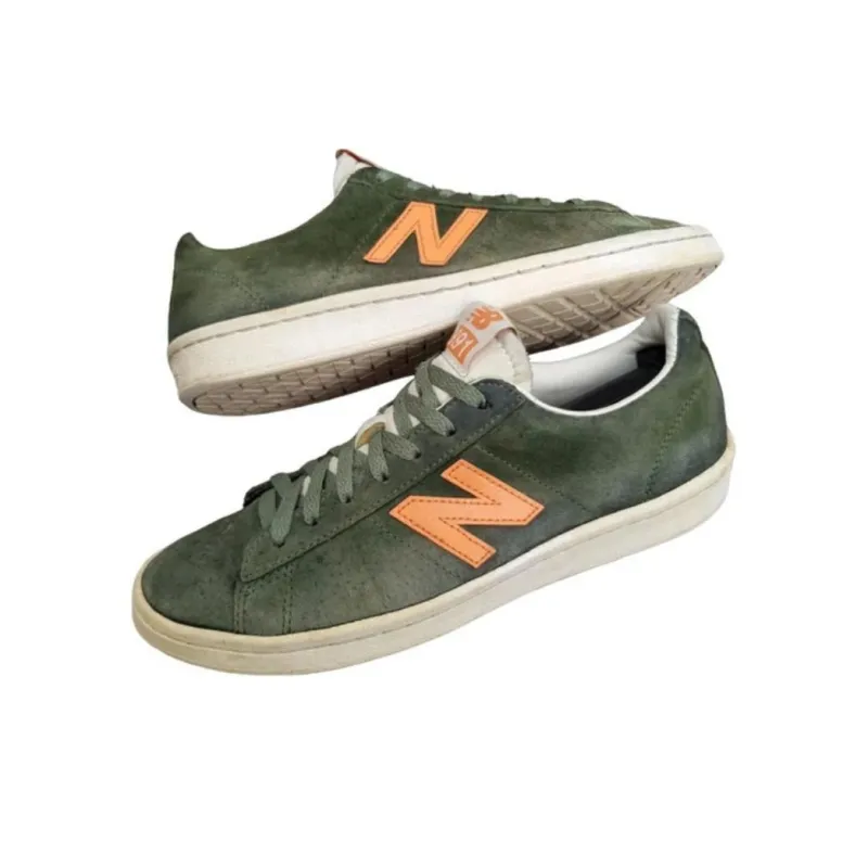 New Balance 891 Shoes 'Dark Green White Orange'-3