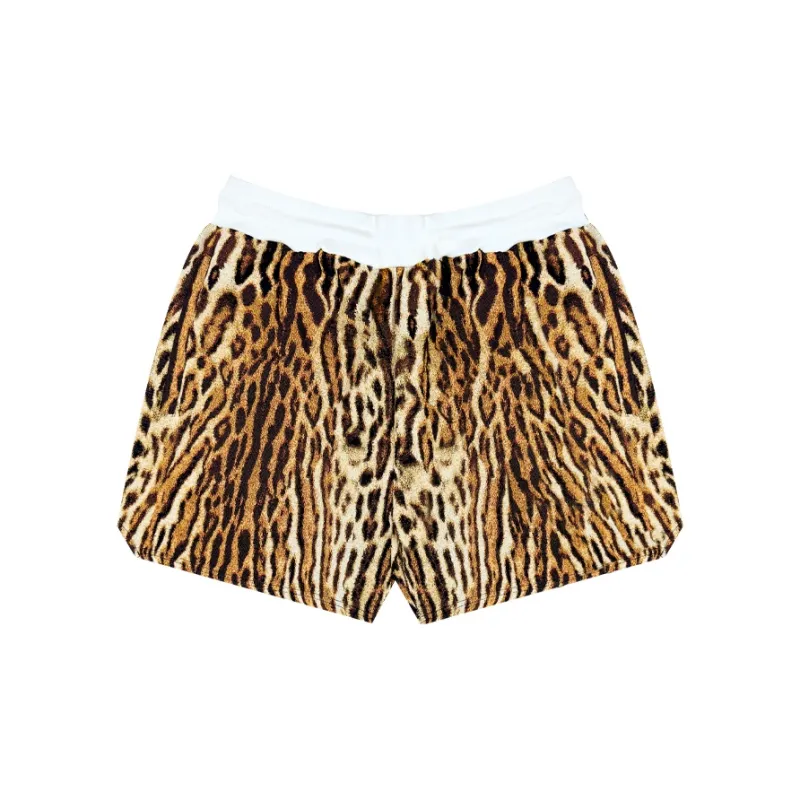 SWISH THE BALL IN Casual Shorts Unisex Brown-1