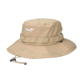HUF Nylon Polyurethane Bucket Hats Unisex Khaki