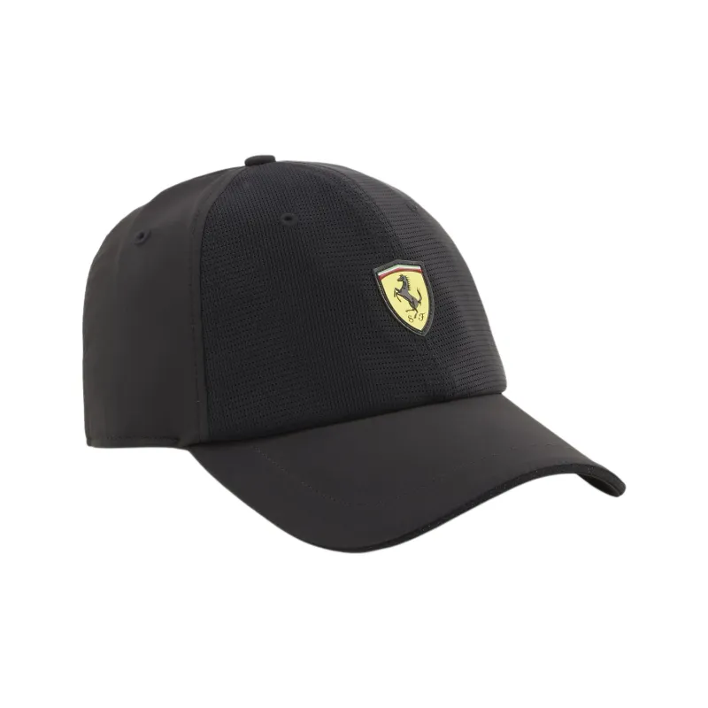 Ferrari Polyester Baseball Caps Unisex Black-1