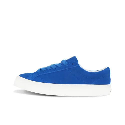 Ollieskate Skateboard Shoes Unisex Low-Top Blue