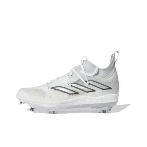 Adidas Adizero Afterburner 9 NWV Team Light Grey Silver Metallic Cloud White