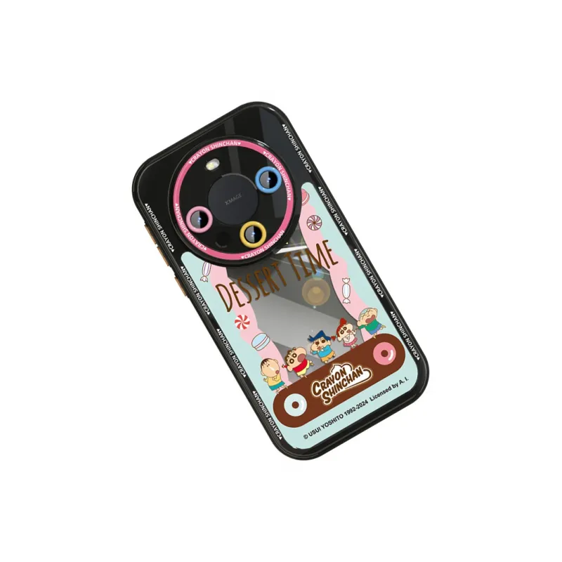 Sen Dog x SHINCHAN Acrylic Material Cartoon Transparent Phone Cases Compatible With Huawei Mate60Pro/50/40-17