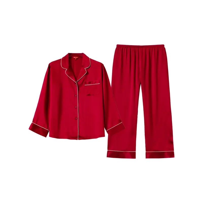Silk Boundary Pajama Set Women's-2
