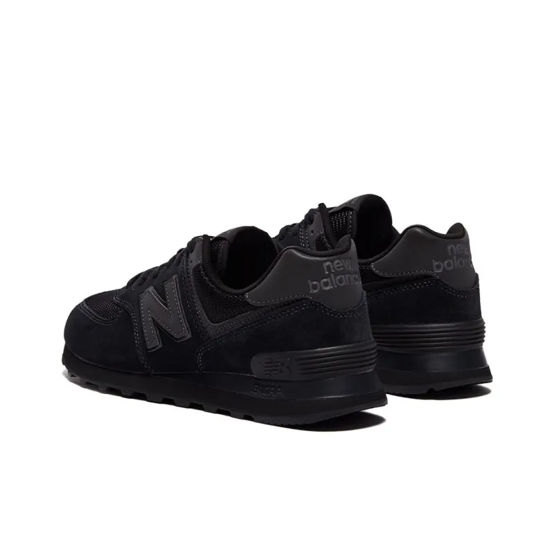 New Balance 574 Triple Black-2
