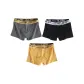 WD 3/Dark Gray+Black+Ginger Yellow/3 Pack