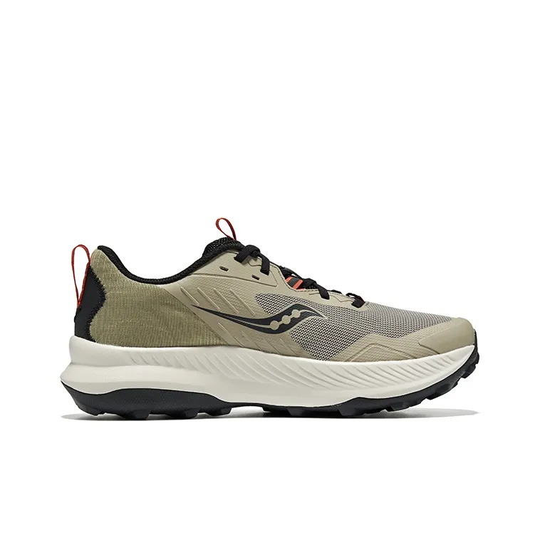 Saucony BLAZE TR Low Top Running Shoes Men's Coffee Black-1