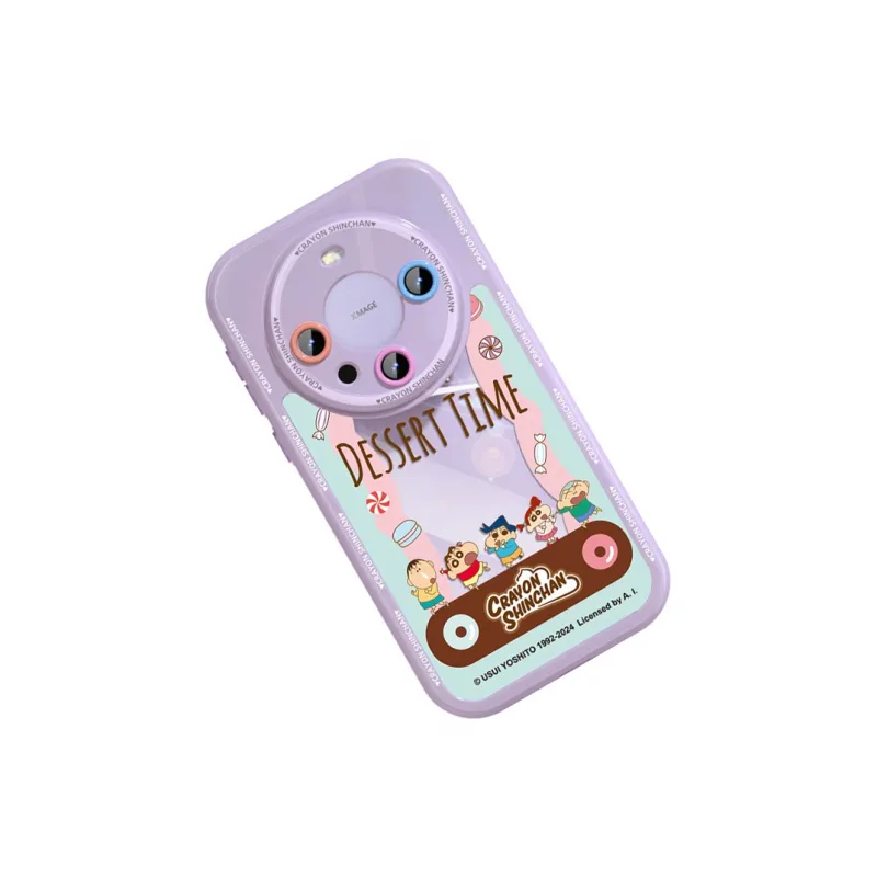 Sen Dog x SHINCHAN Acrylic Material Cartoon Transparent Phone Cases Compatible With Huawei Mate60Pro/50/40-8