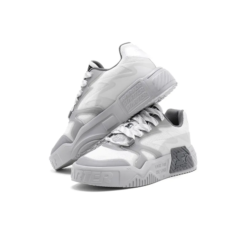 STARTER Vol Series Wear resistant And Lightweight Low Top Skateboard Shoes Unisex Gray-2