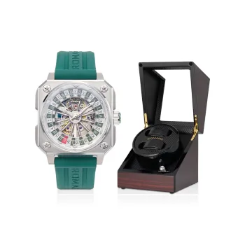 ROMAGO Automatic Mechanical Movement Men's Watches Watch Green Dial