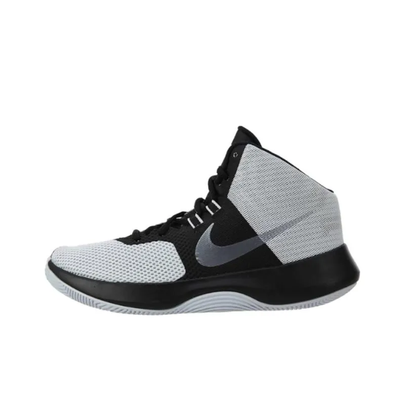 Nike Air Precision White/Metallic Cool Grey/Black-0