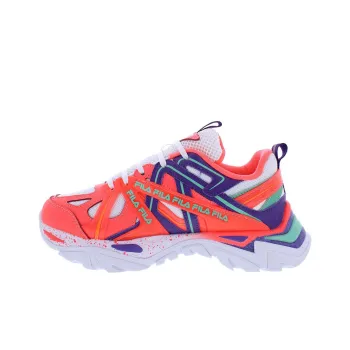 FILA Electrove 2 Cushioned Slip Resistant Low Top Casual Shoes Women's Red