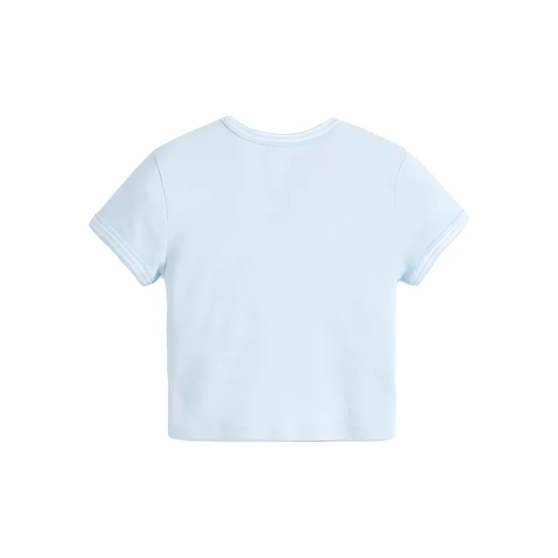 Levis T-Shirts Women's Light Blue-1