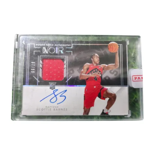 PANINI NOIR 2021-22 Scottie zwart Rising Stars RC Jersey Signature RPA 99 Card Condition Guaranteed Sports Cards 1 Pc
