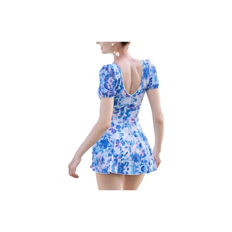ZOKE Swim Dresses & Skirts Women's Orchid Pink White-1