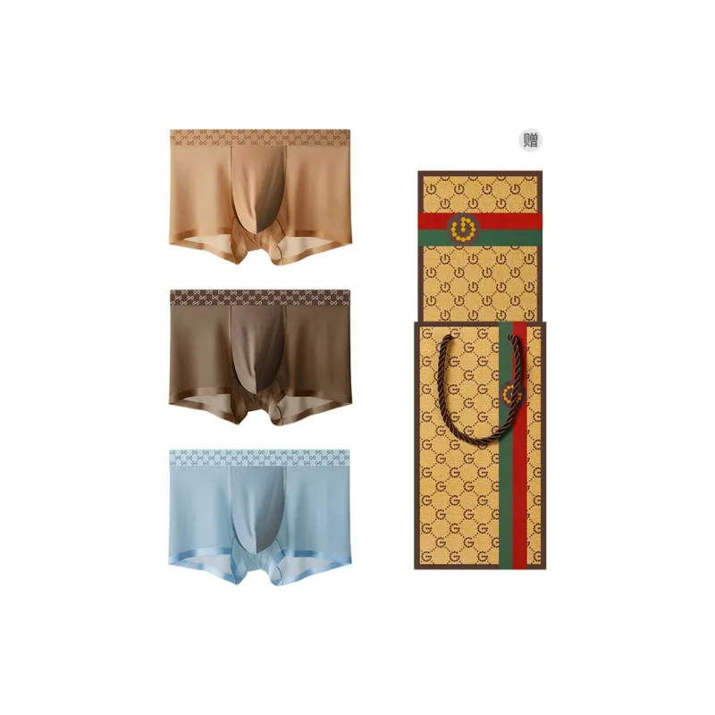 MADALLO Underwear Gift Box Men's 3 Pack Gift Box Set-4