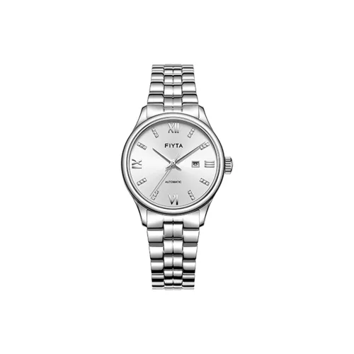 FIYTA 오토매틱 메커니컬 무브먼트 여성 중국 시계 32mm*32mm*11.1mm 화이트
