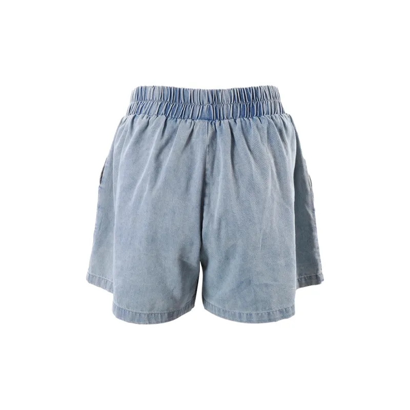 CLOUD SEASON Casual Shorts Women's Blue-1