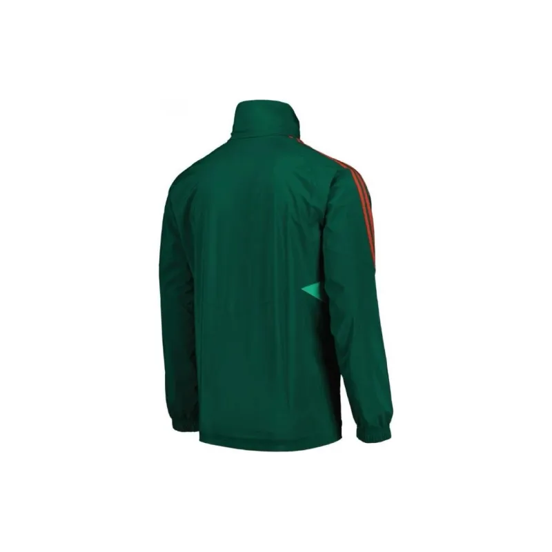 Adidas 2023 24 Manchester United Soccer Jersey Unisex Green-1