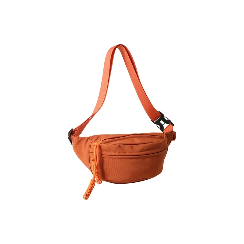 Morellybear Nylon Crossbody Bags Fanny Pack Sling Bags Regular Unisex White/Yellow/Black/Orange/Green/Pink-0