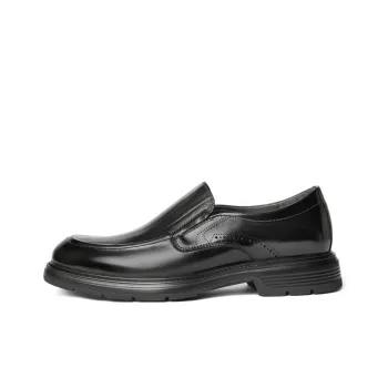 BELLE Men's Casual Shoes Men Low-Top Black
