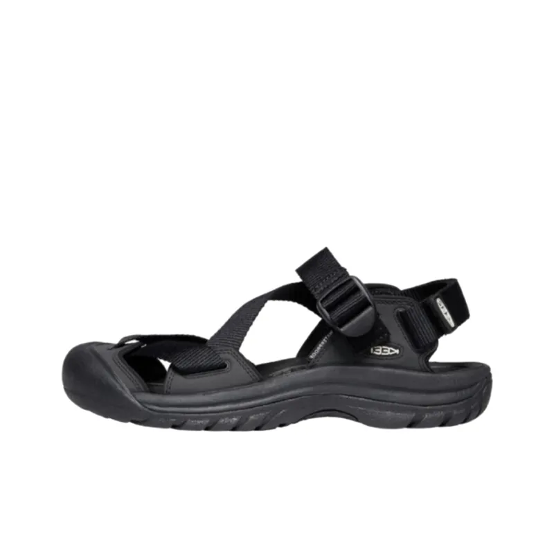 KEEN Zerraport 2 Abrasion-Resistant River Trekking Shoes Men's Black-0