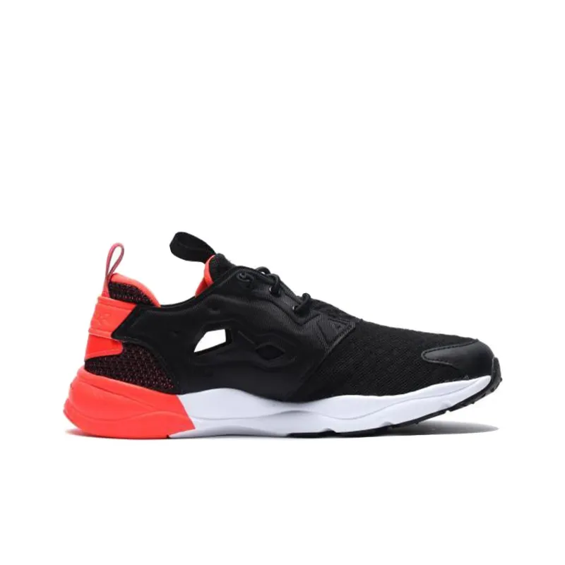 Reebok Furylite Pop Running Shoes Black/Orange Women's-1
