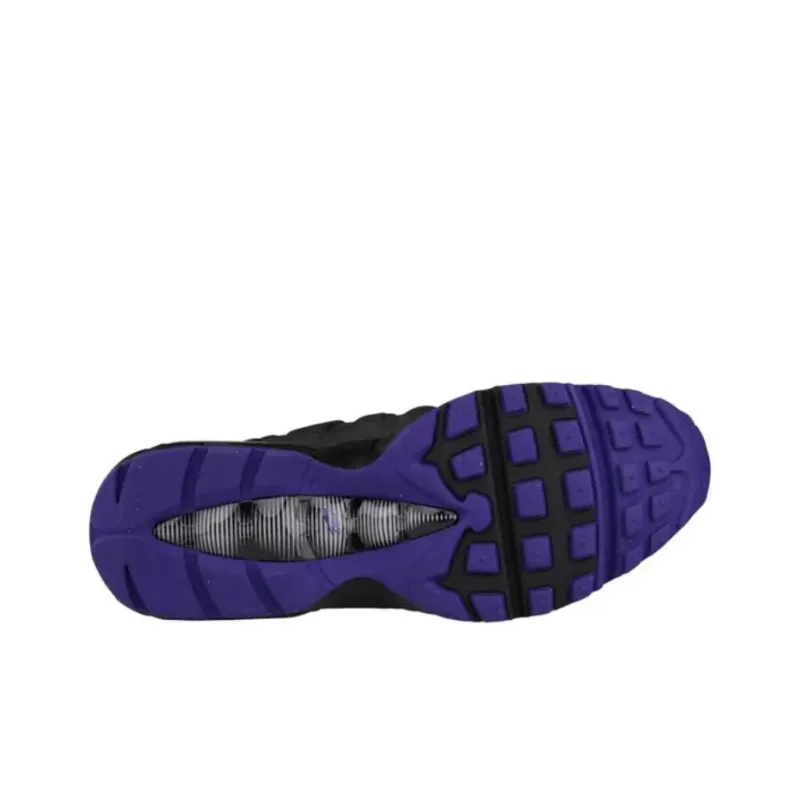 Nike Air Max 95 Black Wolf Grey Court Purple-4
