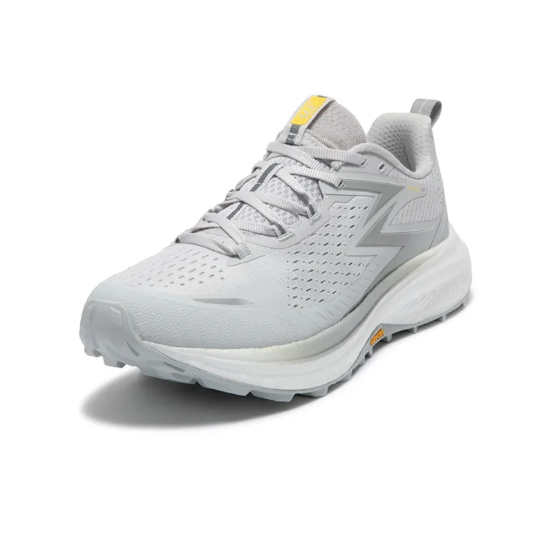 361° Anti Slip And Wear Resistant Breathable Low Top Running Shoes Men's Mist Gray-1