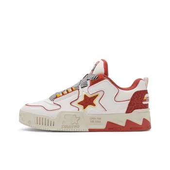 STARTER Vol Series VOL2 Low Top Skateboard Shoes Women's White Red