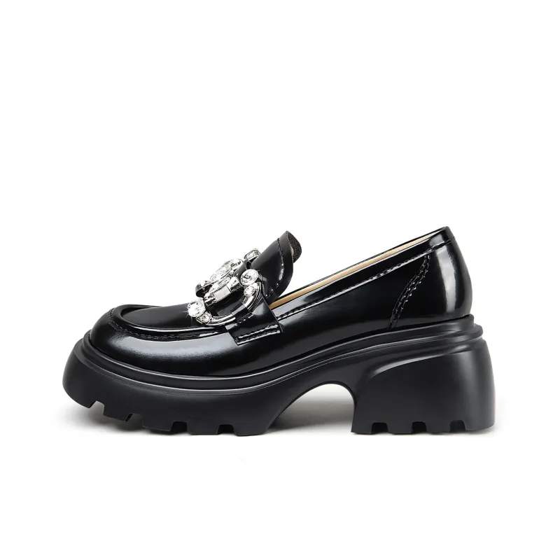 Lily Wei Loafers Women's Black-0