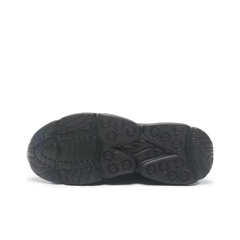 XTEP Cushioning Wear Resistant Low Top Casual Running Shoes Men's Black Gray-4