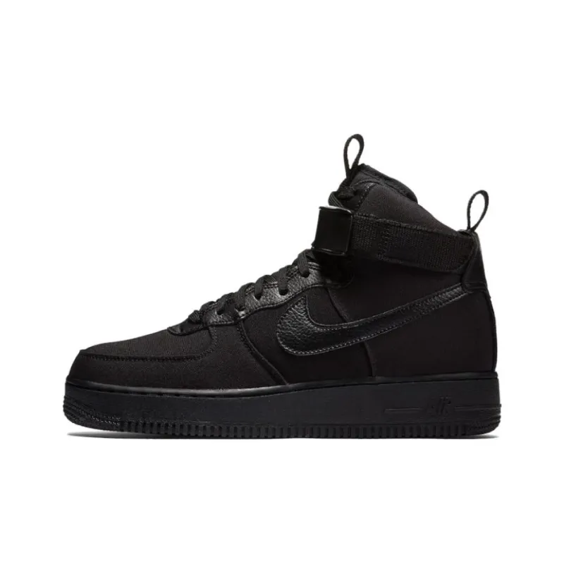 Nike Air Force 1 High '07 Canvas Black Black Anthracite-0
