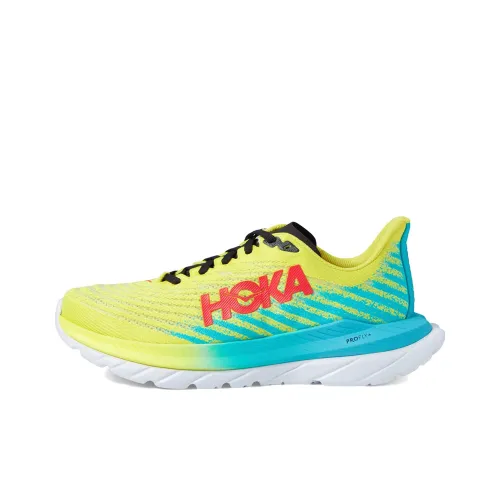 HOKA ONE ONE Mach 5 Evening Primrose Scuba Blue Women's