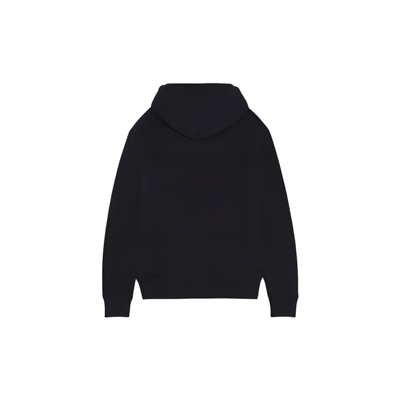 Maison Kitsune Bold Fox Head Patch Drawstring Hoodie-1