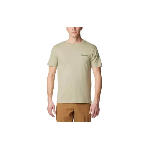 Columbia T-Shirts Men Hunting Green