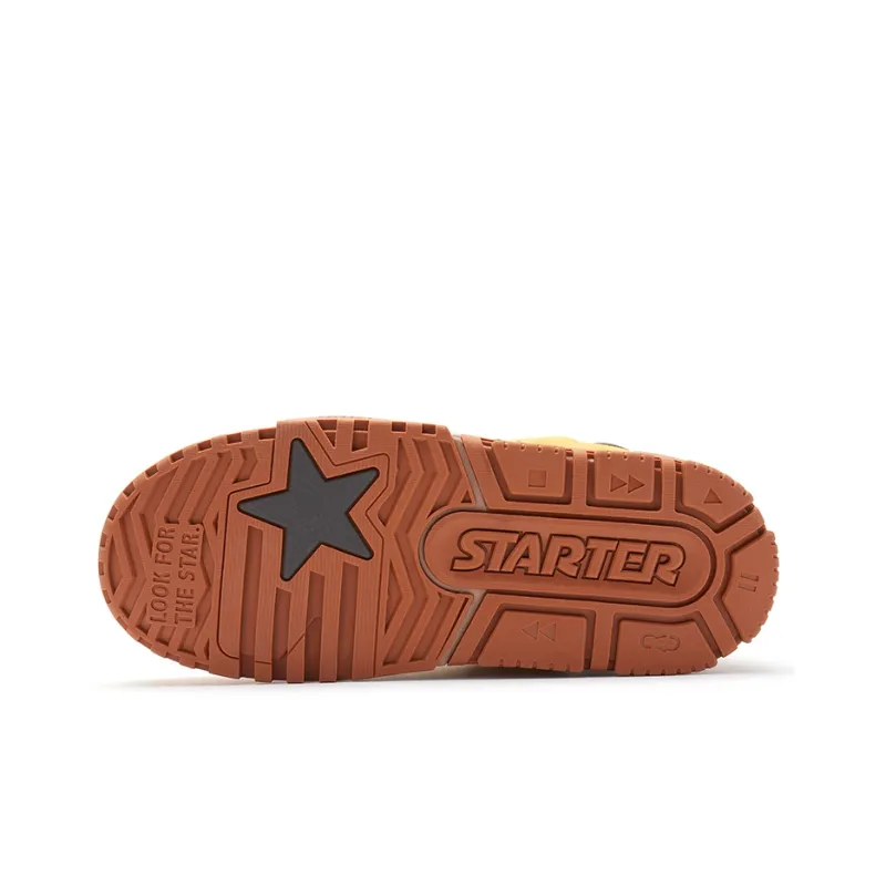 STARTER Vol Series Generation 2 Jigglypuff Shoes Puffy Sound Wave Low Top Skateboard Shoes Men's Yellow-5