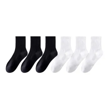 MADALLO Mid Calf Socks Men's 6 Pack