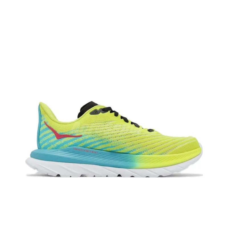 HOKA ONE ONE Mach 5 Evening Primrose Scuba Blue Women's-1