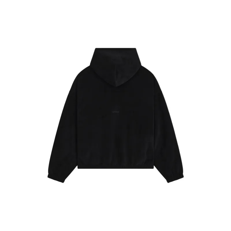 WE11DONE Logo embroidered Hoodie-1