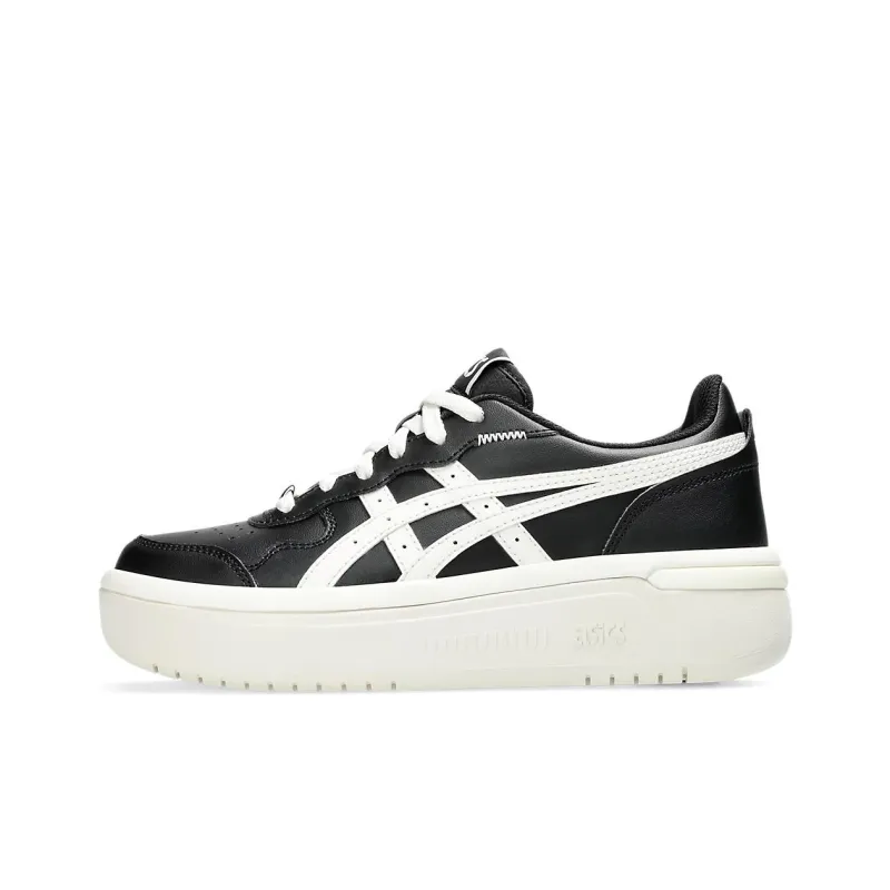 Asics JAPAN S Anti Slip Wear Resistant Low Top Casual Shoes Unisex Black White-0
