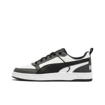 PUMA DRIBBLE Anti Slip Wear Resistant Low Top Casual Shoes Unisex White Gray