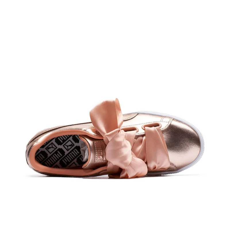 PUMA Basket Heart Luxe 'Dusty Coral' Women's-3