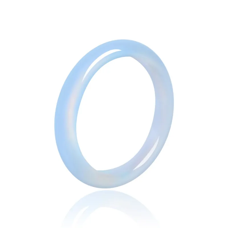 Moon Jewelry Natural Agate Jade Bangles Women's-0