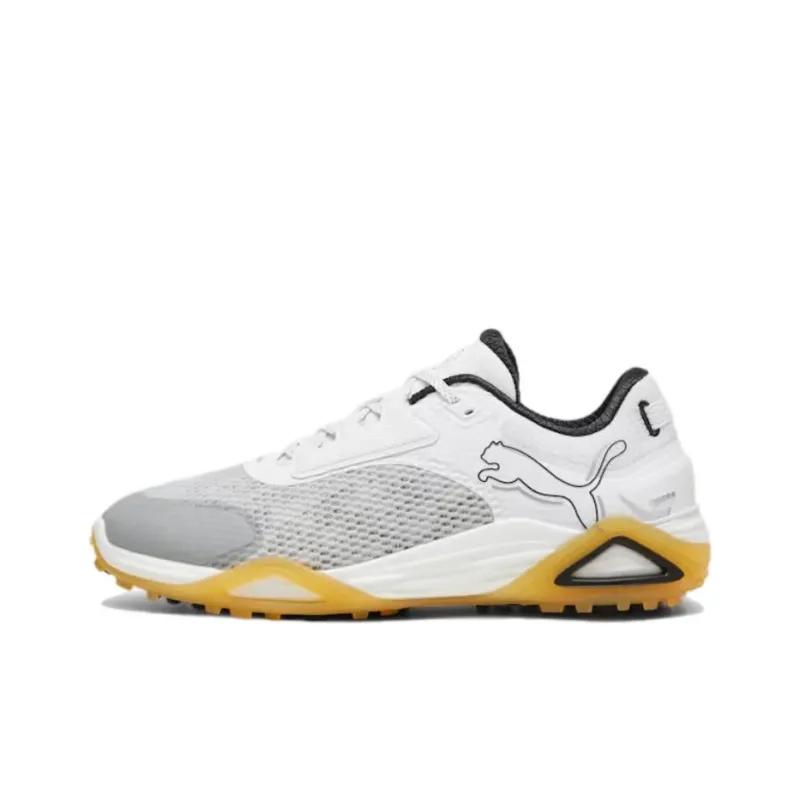 PUMA Shadowcat Nitro Anti Slip Wear Resistant Low Top Golf Shoes Men's White-0
