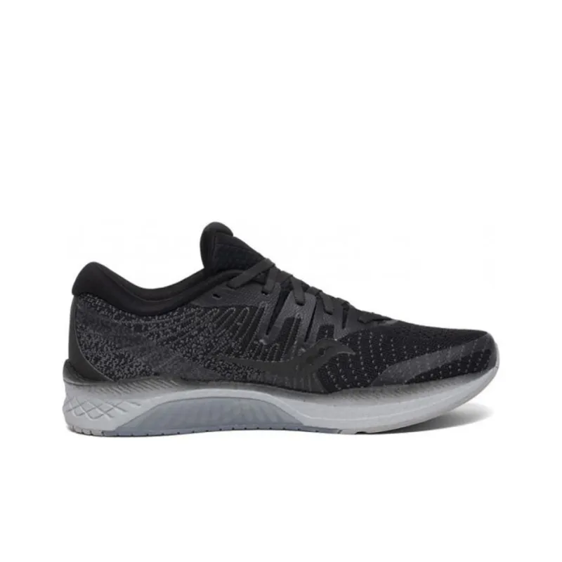 Saucony Liberty ISO 2 Low-Top Running Shoes Men's Black Gray-1