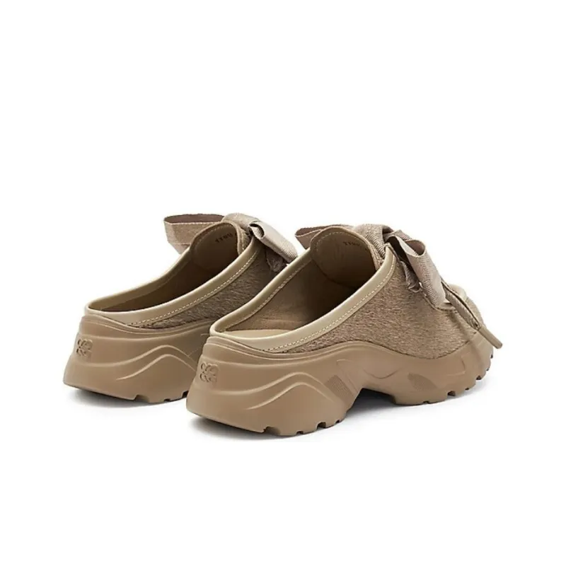 Joypeace Rubber Sole Closed Toe Slippers Women's-11