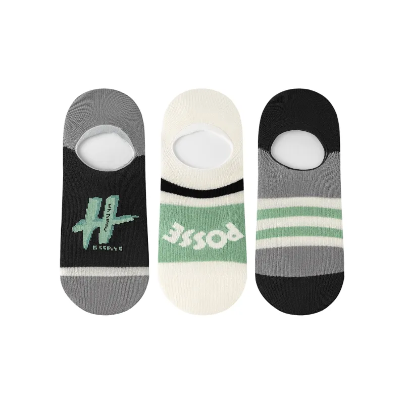 XXLLG No-Show Socks Men's 3 Pack-8