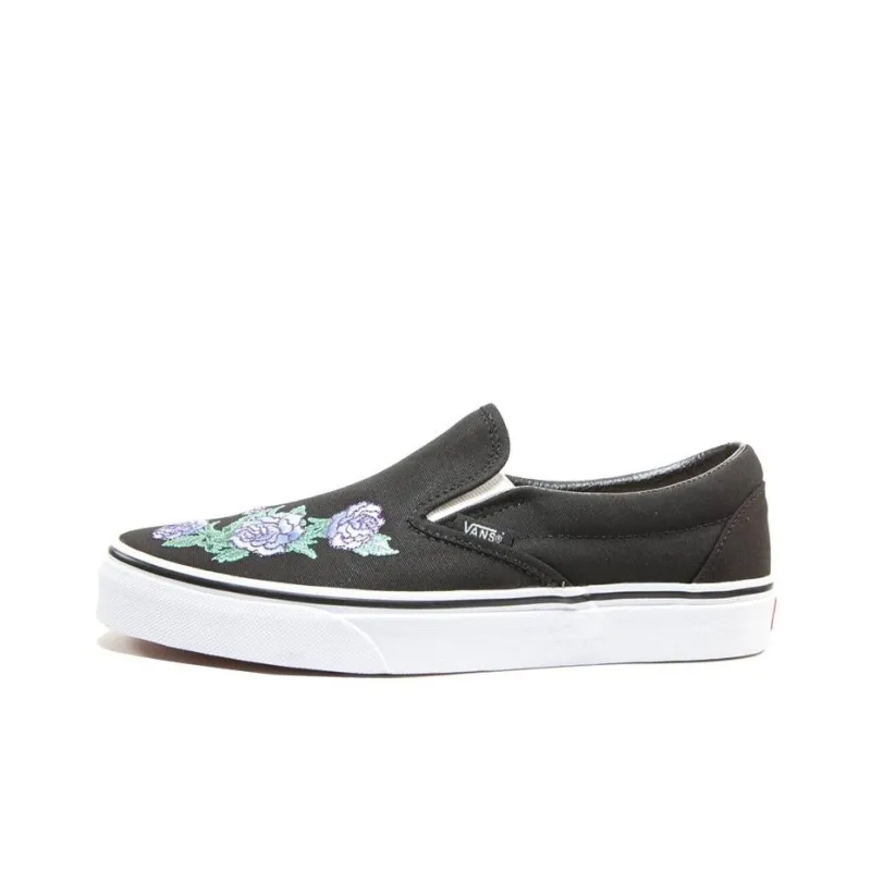 Vans Classic Slip On 'Rose Thorns' Women's-0