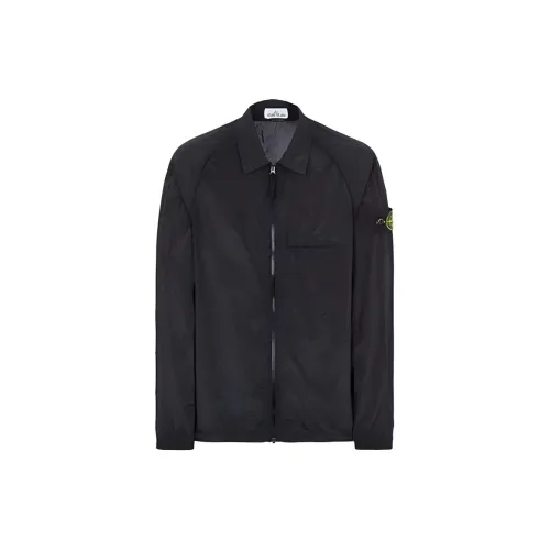 STONE ISLAND SS23 Nylon Meta Jackets Men Black